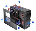Vỏ máy tính CoolerMaster K280 USB3 RC-K280-KKN1