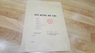 Túi đựng bài thi A4
